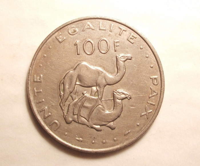 DJIBOUTI 100 FRANCI 1991