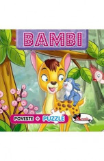 Poveste + Puzzle: Bambi foto