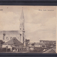 TUSNAD BAILE TUSNAD BISERICA ROMANO - CATOLICA CIRCULATA 1923