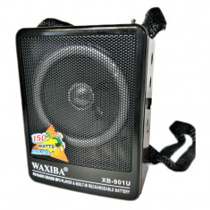 Radio MP3 portabil Waxiba XB-901U, mufa jack foto