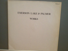 EMERSON LAKE &amp;amp; PALMER - WORKS vol 2 (1977/PALM BEACH/RFG) - Vinil/Impecabil (NM) foto