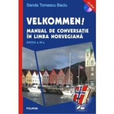 Velkommen! Manual de conversatie in limba norvegiana (contine CD) foto