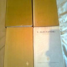 OPERE ~ VASILE ALECSANDRI 4 volume ( vol. 1 , 2 , 3 , 4 )
