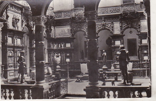bnk cp Sinaia - Muzeul Peles - Holul de onoare - necirculata