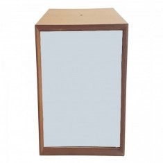 Dulap modular Pixel Light Grey / Wooden, l40xA40xH80 cm foto