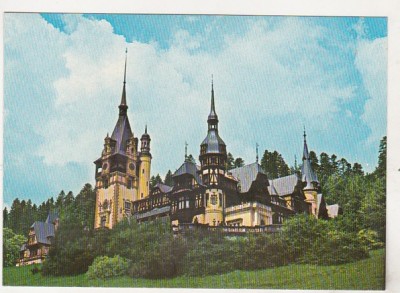bnk cp Sinaia - Muzeul Peles - necirculata - marca fixa foto