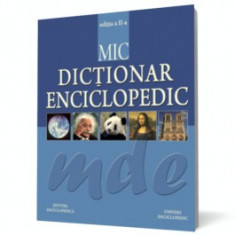 Mic dictionar enciclopedic foto