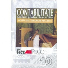 Contabilitate. Manual pentru clasa a 10-a foto