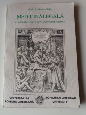 Medicina Legala - Vladimir Belis (curs drept) (expediere si 5 lei/gratuit) (4+1) foto