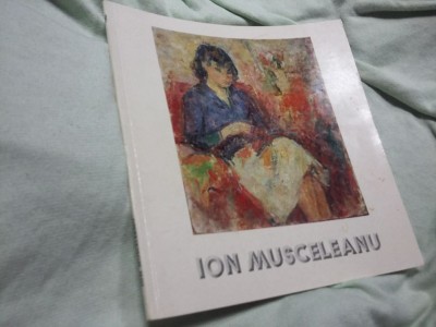Catalog semnat de autor 1983,PICTOR Ion Musceleanu,Muzeul de arta RSR,Tp.GRATUIT foto