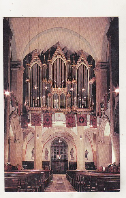 bnk cp Brasov - Biserica Neagra - Vedere spre orga - necirculata