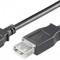 Cablu prelungitor USB 3m Goobay; Cod EAN: 4040849936005