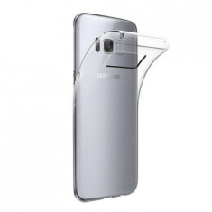 Husa protectie IMPORTGSM pentru Samsung Galaxy S8 Plus (G955), Silicon, Capac Spate, Ultra Slim, Transparenta foto