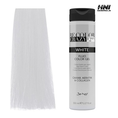 Vopsea De Par Tip Gel Fara Amoniac Alb Be Color Crazy 12 Min 150 Ml