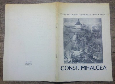 Expozitie de pictura si grafica Constantin Mihalcea// 1969 foto