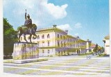 Bnk cp Alba Iulia - Statuia lui Mihai Viteazul si Muzeul Unirii - necirculata, Printata