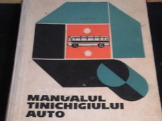 MANUALUL TINICHIGIULUI AUTO-H. FREIFELD-391 PG A 3-LITOGRAFIAT- foto