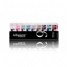 Set 9 sclipici minerali Glamorous Glitter 15.75 g BellaPierre foto