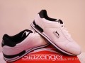 Adidasi Slazenger Indonesia piele naturala, 41, 41.5, 42.5, 43, 43.5, Alb