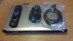 DVD RECORDER PANASONIC HDD 250 GB , USB, HDMI NOU foto