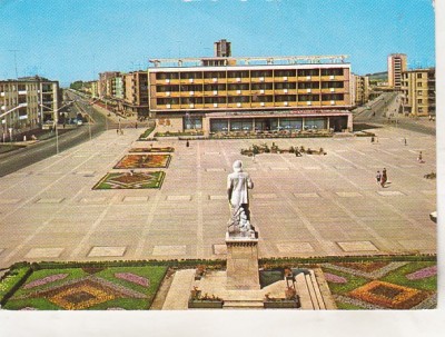 bnk cp Baia Mare - Piata Gheorghe Gheorghiu Dej - necirculata - marca fixa foto
