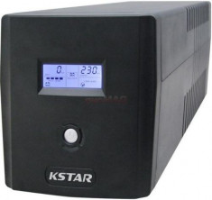 UPS KSTAR Micropower Micro 1500 LCD, 1500VA/900W, 4 x Schuko, Management foto