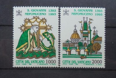 VATICAN 1993 &amp;ndash; PICTURA RELIGIOASA, serie MNH, MT14 foto