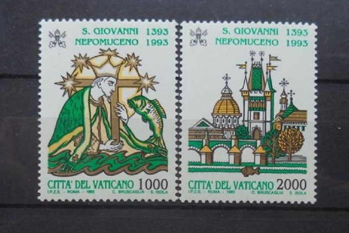 VATICAN 1993 &ndash; PICTURA RELIGIOASA, serie MNH, MT14