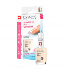Tratament cresterea unghiilor, Eveline Cosmetics, Maximum Nails Growth 12ml foto