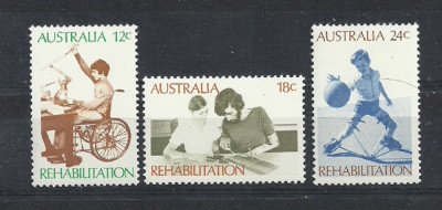 AUSTRALIA &amp;ndash; REABILITAREA PERSOANELOR CU HANDICAP, serie MNH, MT16 foto