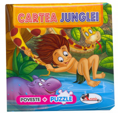 Povesti cu Puzzle - Cartea Junglei | foto