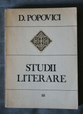 D. Popovici - Studii literare 3. Ideologia literara a lui I.Heliade Radulescu foto