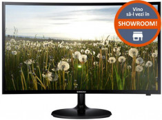 Monitor TV VA LED Samsung 32&amp;amp;quot; LV32F390FE, Full HD, VGA, HDMI, Ecran Curbat, Super Slim, 4 ms, TV Tuner, CI+ foto