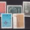 Iran 1966 telecomunicatii radio MI 1304-1308 MNH