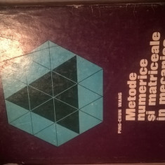 Metode numerice si matriceale in mecanica constructiilor - Ping-Chun Wang (1970)