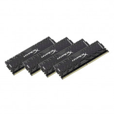 Memorie Kingston HyperX Predator Black 32GB DDR4 3000 MHz CL15 Quad Channel Kit foto