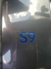 Samsung S9,nou, negru , neverlock, sigilat,cu garantie si factura foto