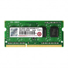 Memorie laptop Transcend 2GB DDR3 1066 MHz CL7 foto