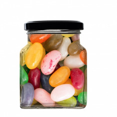 Bomboane Jelly Belly Arome Fructe. Borcan Mare, 245 gr foto