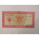 CY - 10000 dollars dolari 2003 Zimbabwe