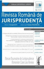 Revista romana de jurisprudenta Nr. 6 din 2017 foto