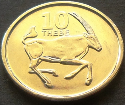 Moneda exotica 10 THEBE - BOTSWANA, anul 2013 *cod 469 - UNC DIN SET NUMISMATIC foto