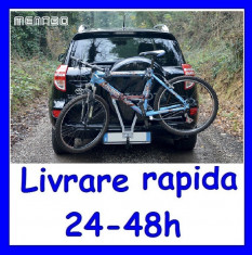 Suport 3 BICICLETE MENABO MARIUS cu prindere pe Carligul de Remorcare IS-07935 foto