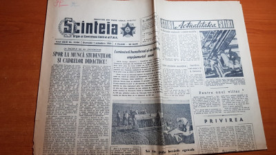 ziarul scanteia 1 octombrie 1961-articol si foto despre orasul craiova foto