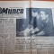 ziarul munca 1 octombrie 1961- foto cu magazinele aprozar din piata unirii