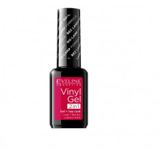 Lac de unghii Eveline Cosmetics VINYL GEL 2in1 12 ml - nuanta 207 foto