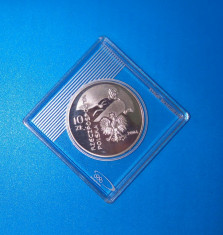 SV * Polonia 10 ZLOTI 2006 ARGINT .925 PROOF in caseta foto