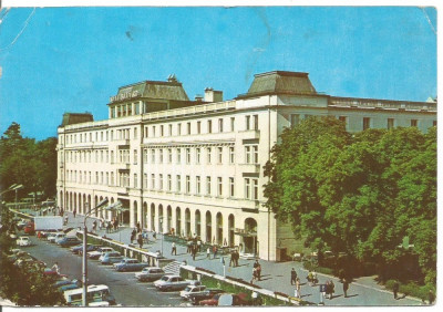 (A)carte postala(ilustrata)-SIBIU-Hotel Bulevard foto