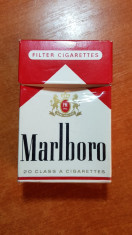 ambalaj tigari marlboro din anii &amp;#039;70-&amp;#039;80 - de colectie foto