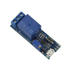 5V-30V Delay Relay Timer Module Trigger Delay Switch Micro USB (FS01191) foto
